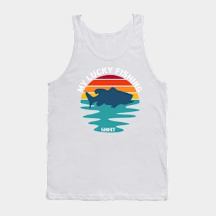 My Lucky Fishing Costume - Freshwater Fish Bass Tank Top